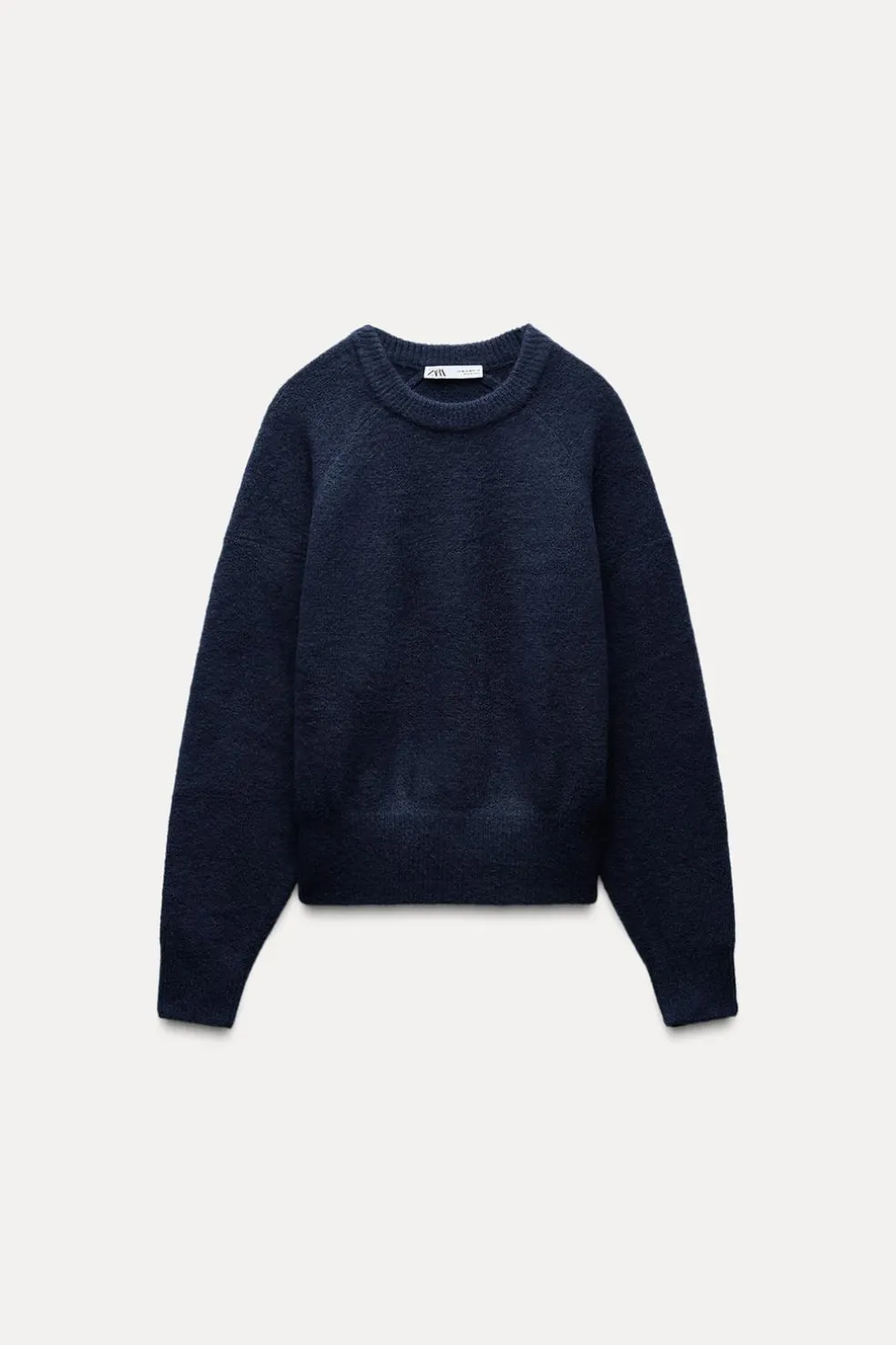 ZARA Winter Layersnew^SWEATER DE MALHA SOFT Azul