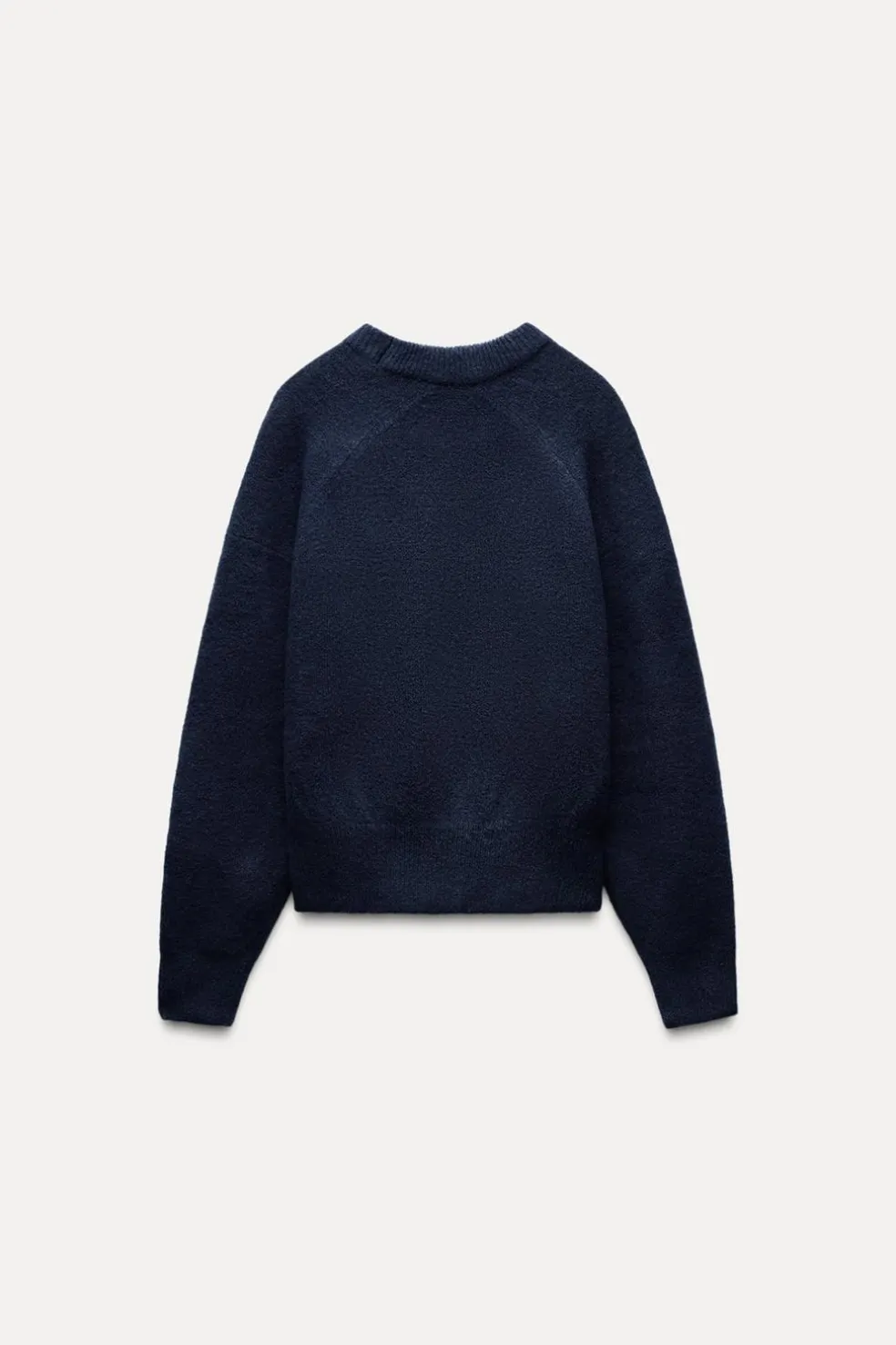 ZARA Winter Layersnew^SWEATER DE MALHA SOFT Azul