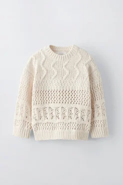 SWEATER EM CHENILLE COM ESTRUTURA-ZARA Hot