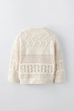 SWEATER EM CHENILLE COM ESTRUTURA-ZARA Hot