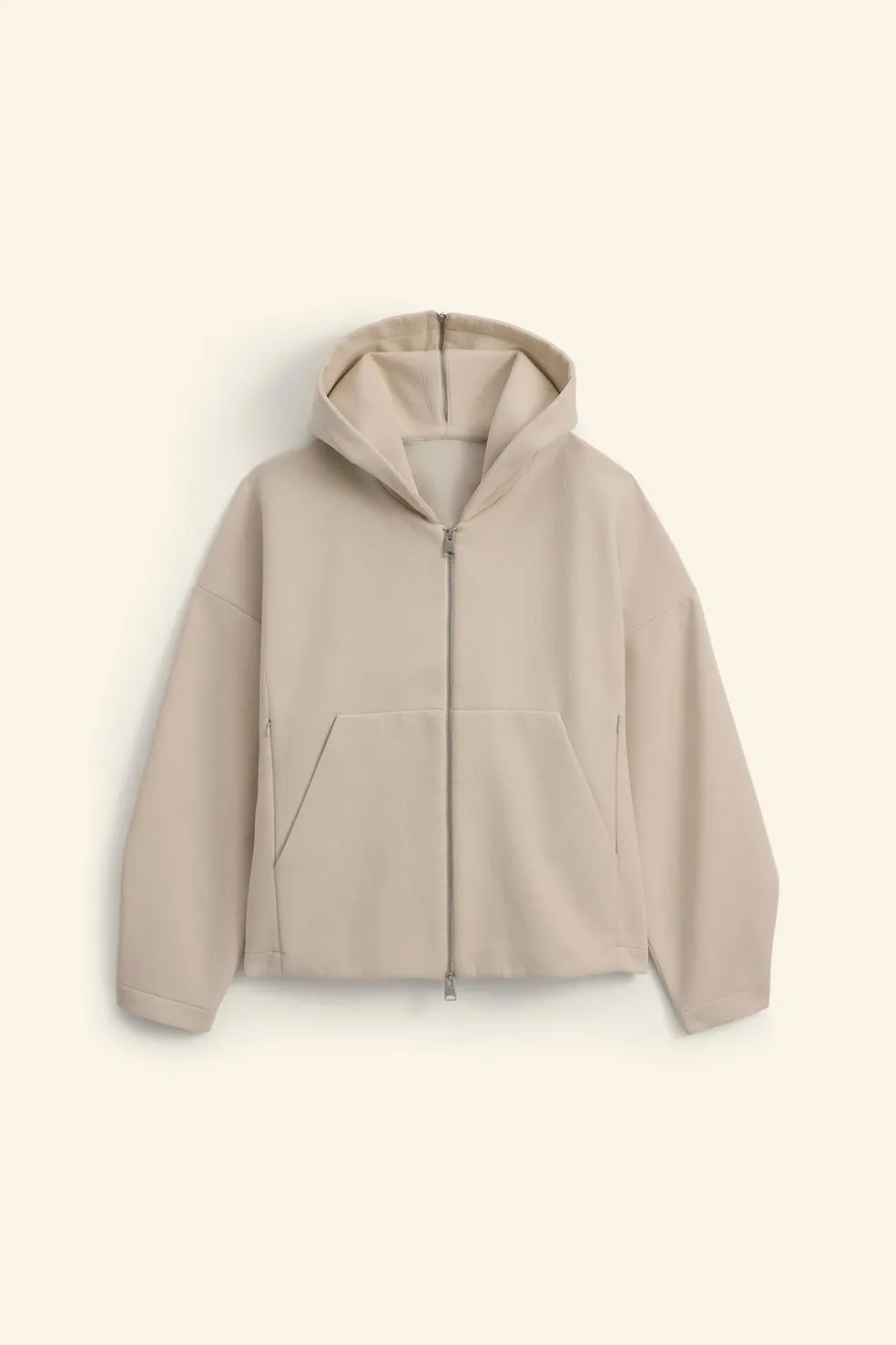 ZARA Sweatshirts^SWEATSHIRT CAPUZ LIMITED EDITION Bege