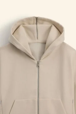 ZARA Sweatshirts^SWEATSHIRT CAPUZ LIMITED EDITION Bege