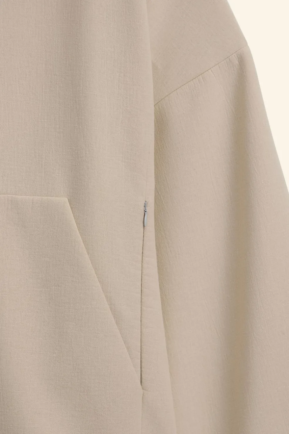 ZARA Sweatshirts^SWEATSHIRT CAPUZ LIMITED EDITION Bege
