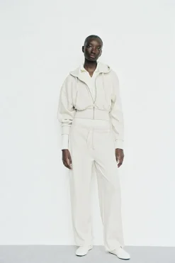 ZARA Winter Layersnew|Sweatshirts / Joggers^SWEATSHIRT CAPUZ SOFT Cru