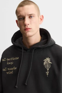 ZARA Sweatshirts^SWEATSHIRT COM CAPUZ X ALL CAPS STUDIO Azul-tinta