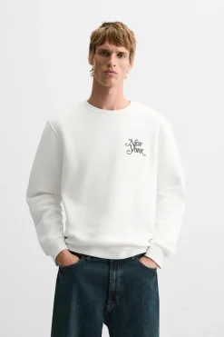 ZARA Sweatshirts^SWEATSHIRT COM ESTAMPADO NEW YORK MAGAZINE Cru