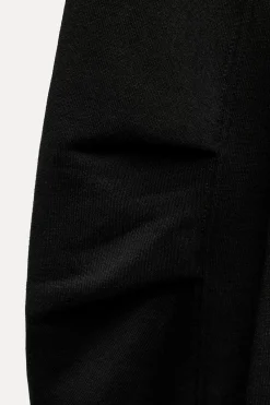 ZARA Winter Layersnew|Sweatshirts / Joggers^SWEATSHIRT OVERSIZE COM FECHO DE CORRER Preto