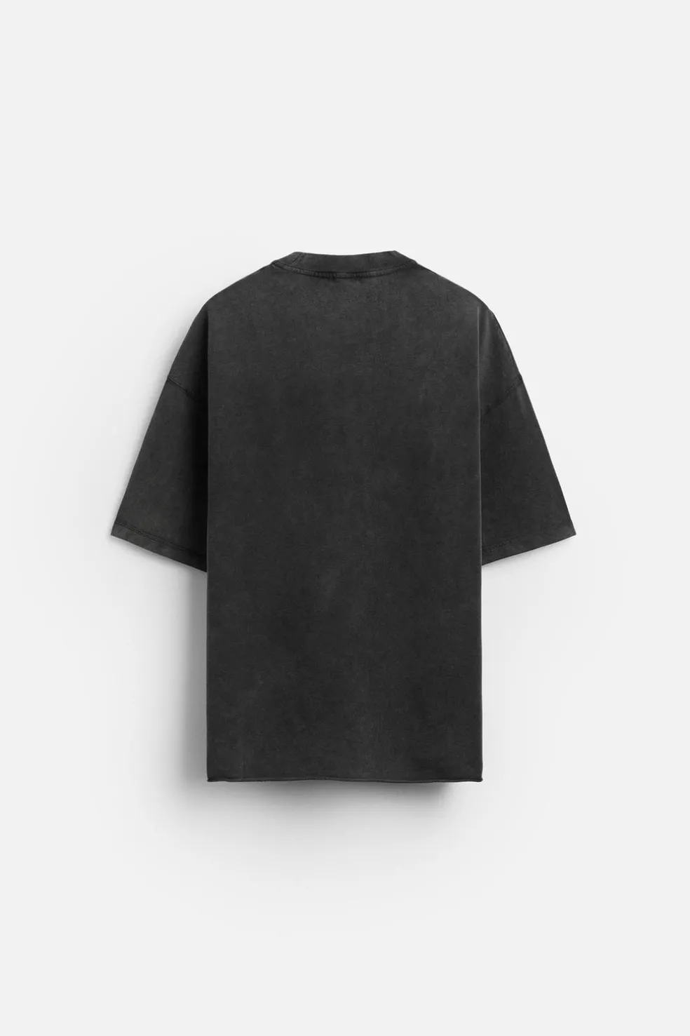 ZARA Sweatshirts|T-Shirts^SWEATSHIRT OVERSIZE COM LAVAGEM Preto