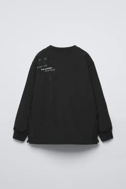 SWEATSHIRT TÉCNICA QUENTINHA-ZARA Store