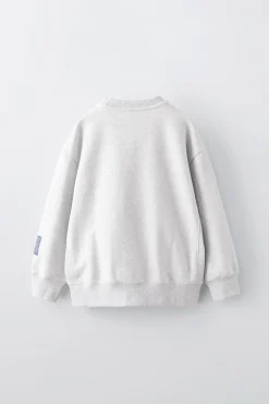 SWEATSHIRT TEXTO-ZARA Flash Sale