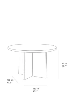 ZARA Móveis|Móveis^TABLE 03 Preto / Castanho