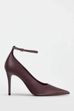 ZARA Sapatos^TACÃO EFEITO ACETINADO Rosa