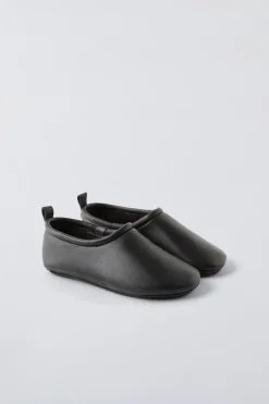 TIMELESZ - BABUCHA DE PELE-ZARA Store