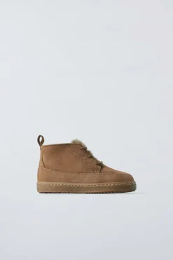 TIMELESZ - BOTA DE PELE FORRADA-ZARA Discount