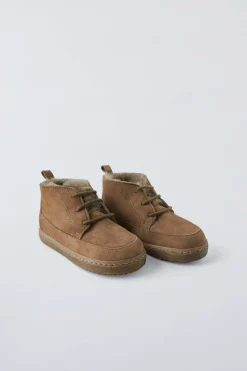 TIMELESZ - BOTA DE PELE FORRADA-ZARA Discount