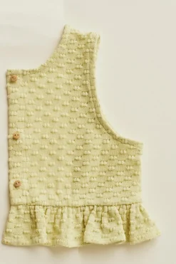 TIMELESZ - TOP DE MALHA POP CORN FOLHO-ZARA Shop