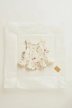 TIMELESZ - TOP ÀS FLORES COM FOLHO-ZARA Flash Sale
