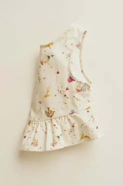 TIMELESZ - TOP ÀS FLORES COM FOLHO-ZARA Flash Sale