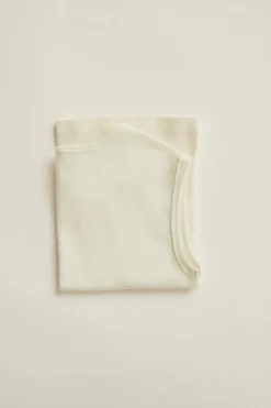 TIMELESZ - T-SHIRT DE MANGA CAVA COM LINHO-ZARA Clearance