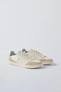 TÉNIS EM PELE-ZARA Shop
