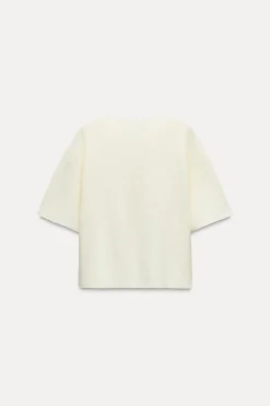 ZARA Winter Layersnew|Tops / Bodies^TOP CANELADO SUAVE Cru