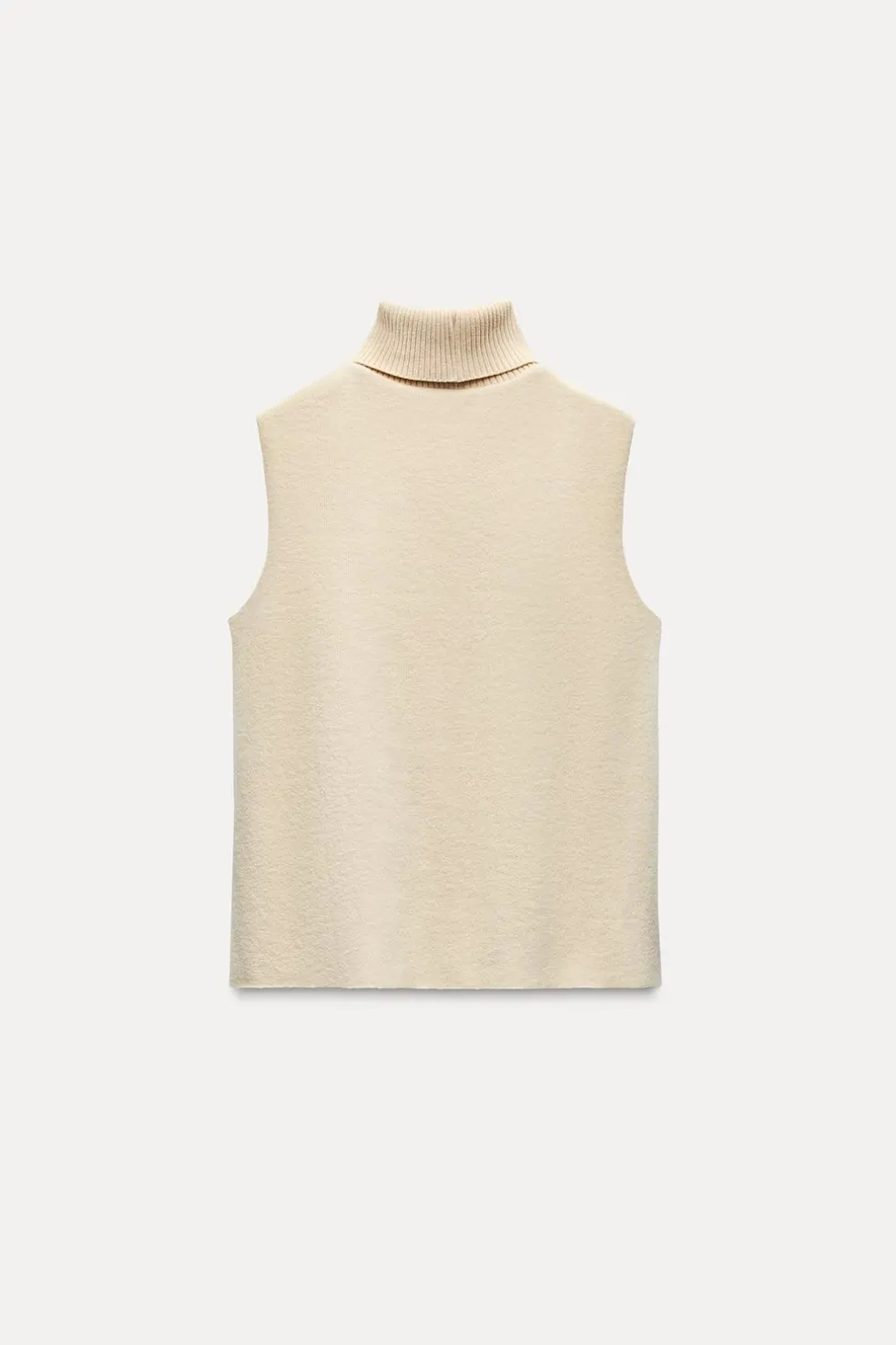 ZARA Winter Layersnew^TOP SOFT GOLA ALTA Cru
