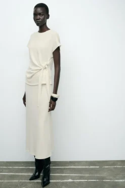 ZARA Winter Layersnew^TOP SUAVE COM NÓ Cru