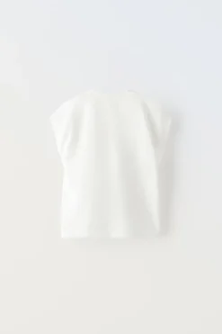T-SHIRT APLIQUE FLORES-ZARA Shop