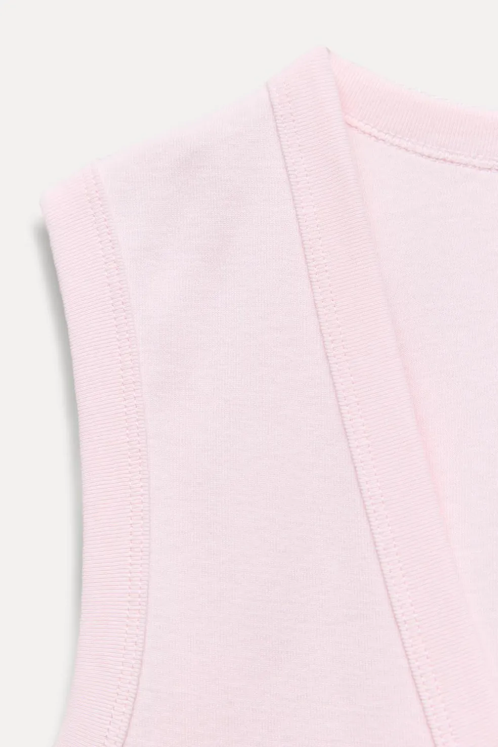 ZARA Sweatshirts / Joggers|T-Shirts^T-SHIRT DE ALGODÃO Rosa-pastel