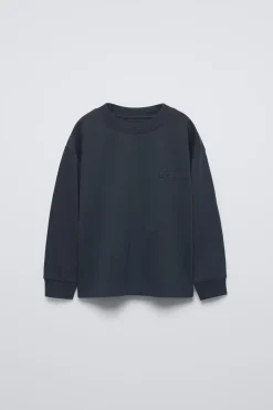 T-SHIRT HEAVY JERSEY COM MENSAGEM-ZARA Clearance