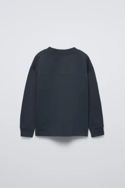 T-SHIRT HEAVY JERSEY COM MENSAGEM-ZARA Clearance