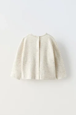 T-SHIRT RISCAS BOTÕES-ZARA Cheap