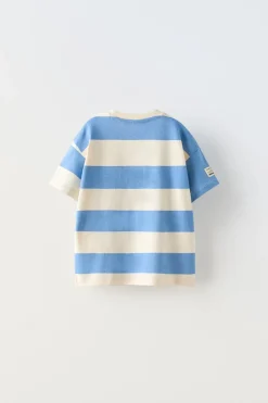 T-SHIRT RISCAS ETIQUETA-ZARA Hot
