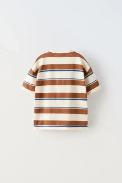T-SHIRT RISCAS ETIQUETA-ZARA Cheap