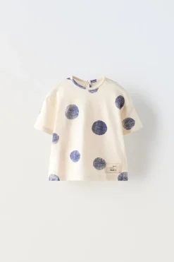 T-SHIRT ÀS BOLINHAS-ZARA Sale