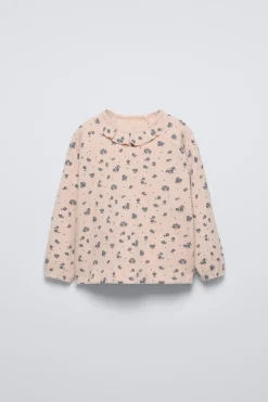 T-SHIRT SOFT TOUCH FLORES-ZARA Shop