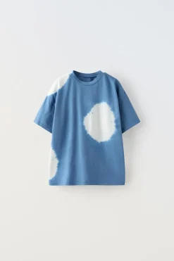 T-SHIRT TIE-DYE-ZARA Cheap