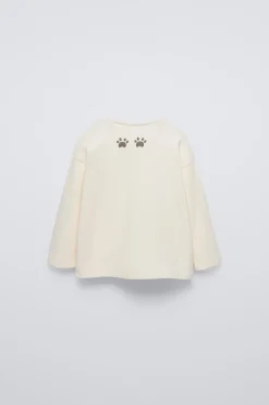T-SHIRT URSO FLOCKED-ZARA Shop