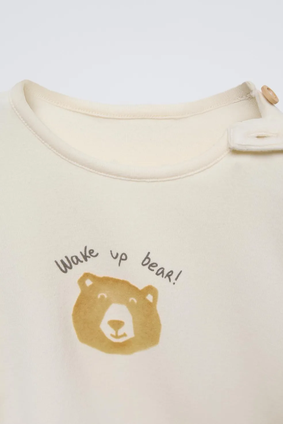 T-SHIRT URSO FLOCKED-ZARA Shop