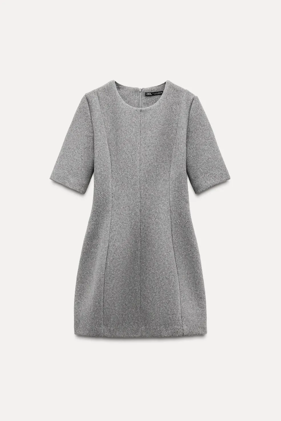 ZARA Winter Layersnew|Vestidos^VESTIDO CURTO Cinzento-vigoré
