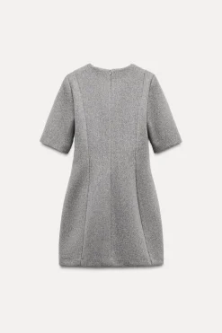 ZARA Winter Layersnew|Vestidos^VESTIDO CURTO Cinzento-vigoré