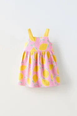VESTIDO ESTAMPADO LAÇO-ZARA Discount