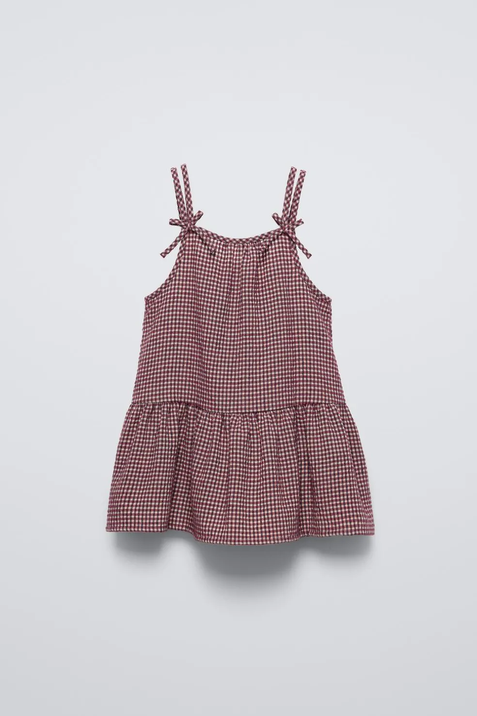 VESTIDO MACACÃO QUADRADOS-ZARA Clearance