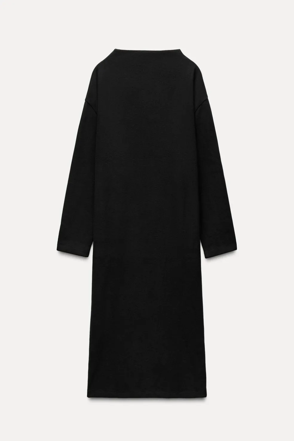 ZARA Winter Layersnew|Vestidos^VESTIDO MIDI SUAVE Preto