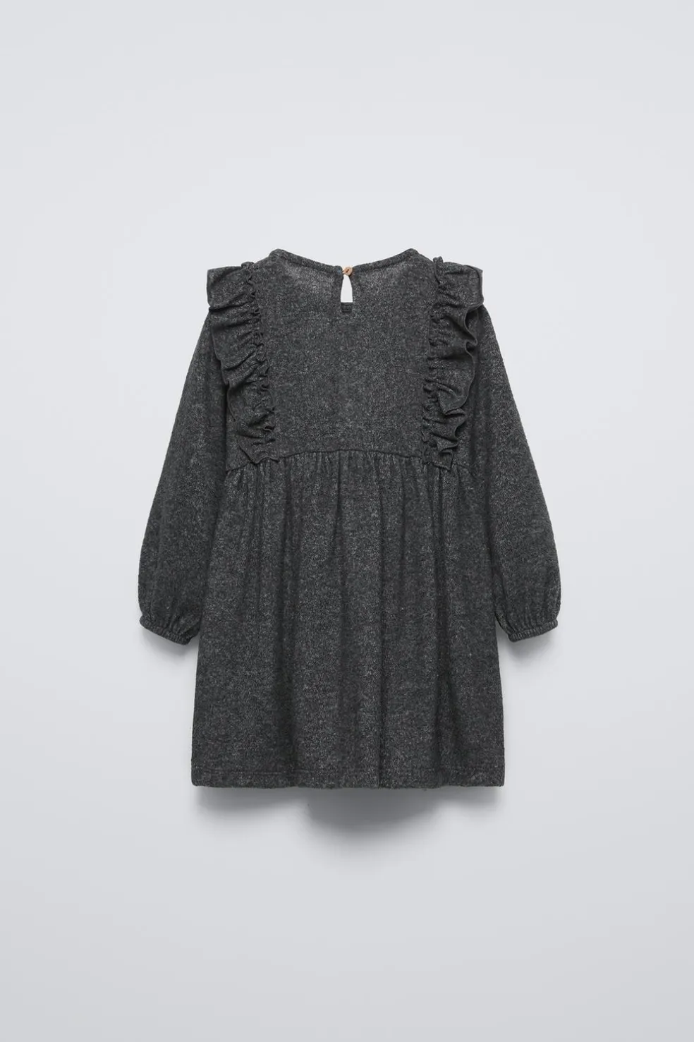 VESTIDO SOFT TOUCH FOLHOS-ZARA Shop