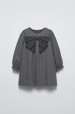 VESTIDO TEXTURA COM LAÇO ANIMAL PRINT-ZARA Best