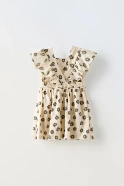 VESTIDO TEXTURA FLORES-ZARA Fashion