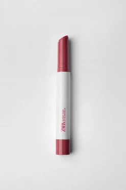ZARA Beauty^ GLOSSY TWIST - BÁLSAMO LABIAL COM COR ROSE