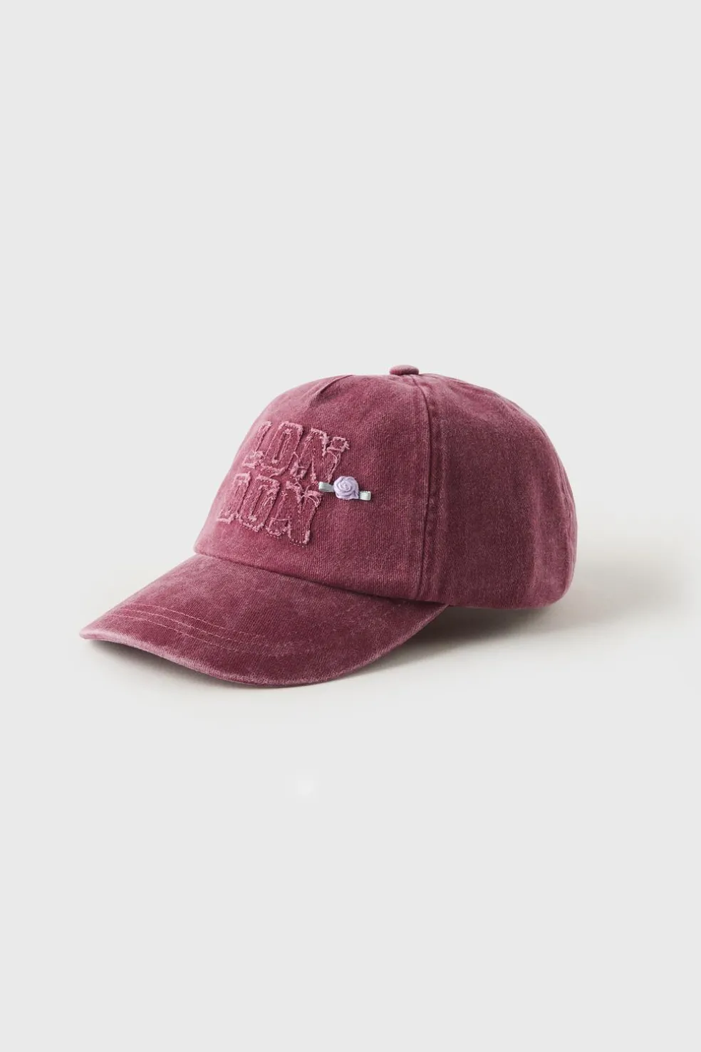 Z3D BONÉ EFEITO LAVADO COM TEXTO BORDADO-ZARA Store