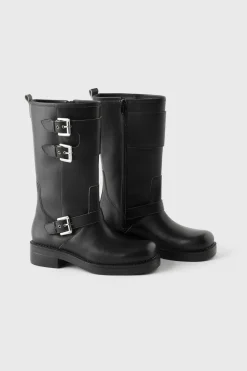 Z3D BOTA BIKER PELE-ZARA Fashion